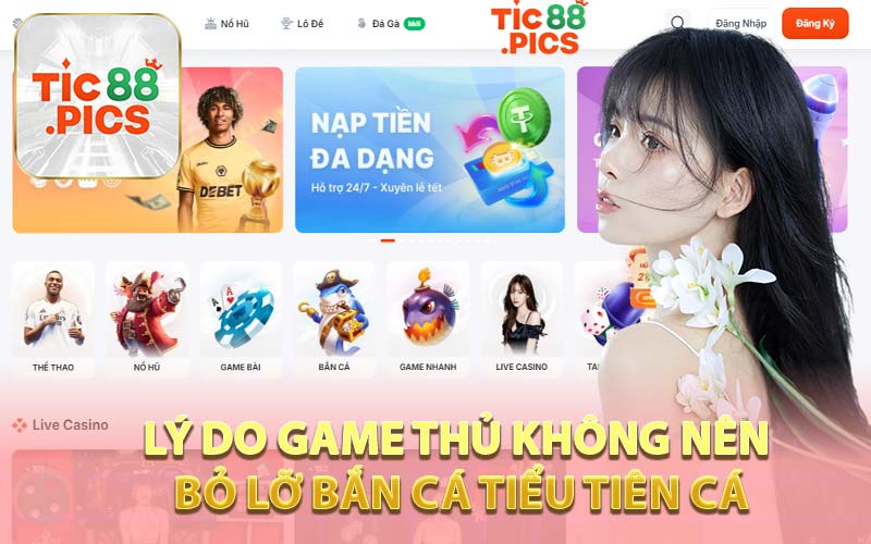 Lý Do Game Thủ Không Nên Bỏ Lỡ Bắn Cá Tiểu Tiên Cá