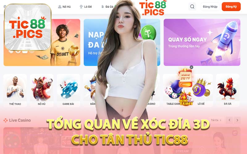 Tổng Quan Về Xóc Đĩa 3D Cho Tân Thủ Tic88